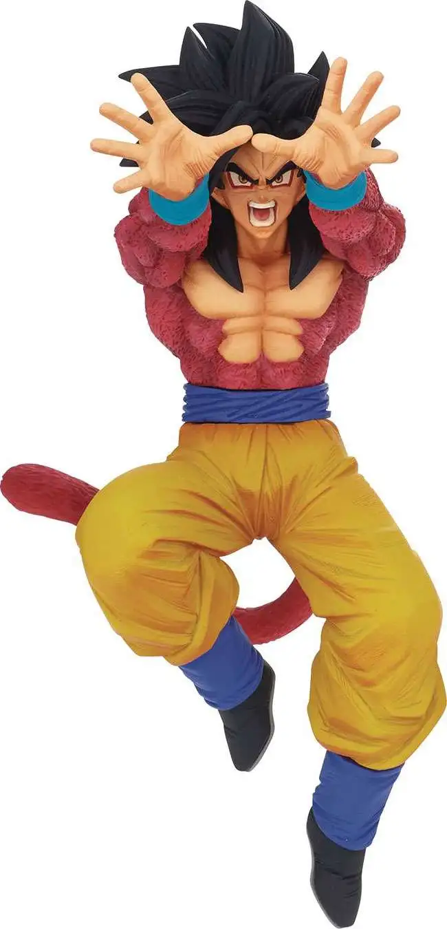 FIGURE DRAGON BALL GT - GOKU SUPER SAYAJIN 4 - FULL SCRATCH