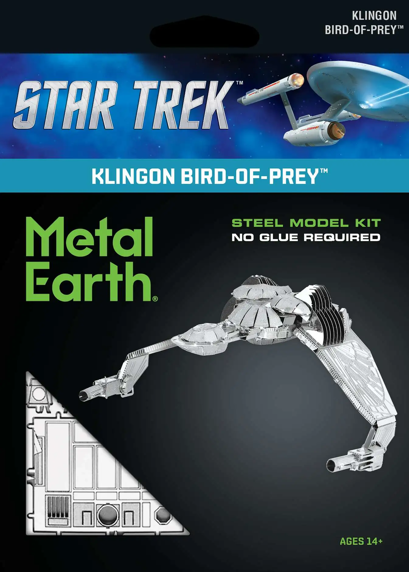 Metal Earth Star Trek Bird of Prey 3D Metal Model Kit
