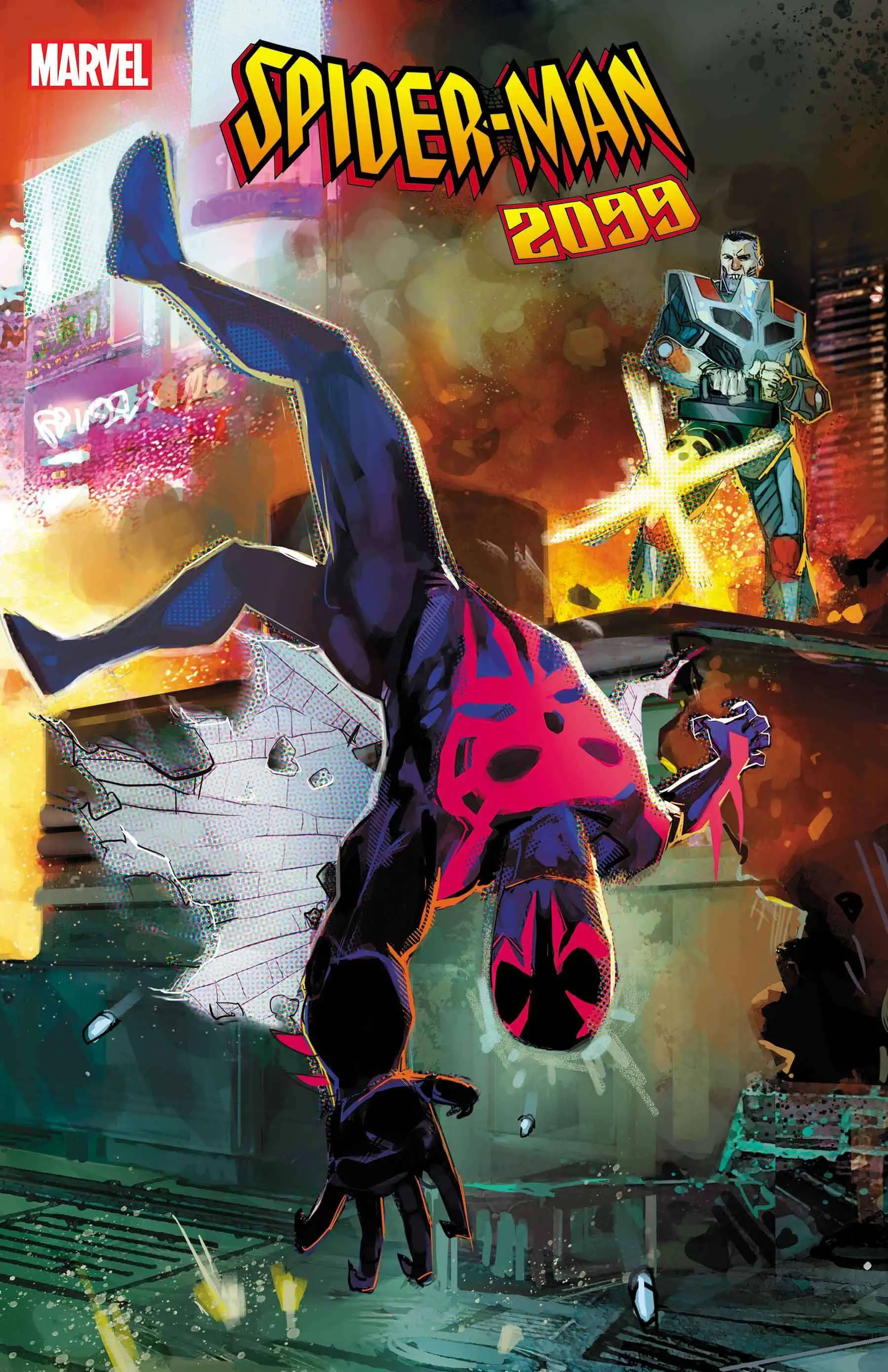 Marvel Spider-Man 2099 Dark Genesis 2023 Comic Book 4 of 5 Reis Connecting  Variant Marvel Comics - ToyWiz