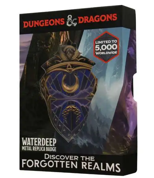 Dungeons & Dragons Waterdeep Limited Edition Metal Badge