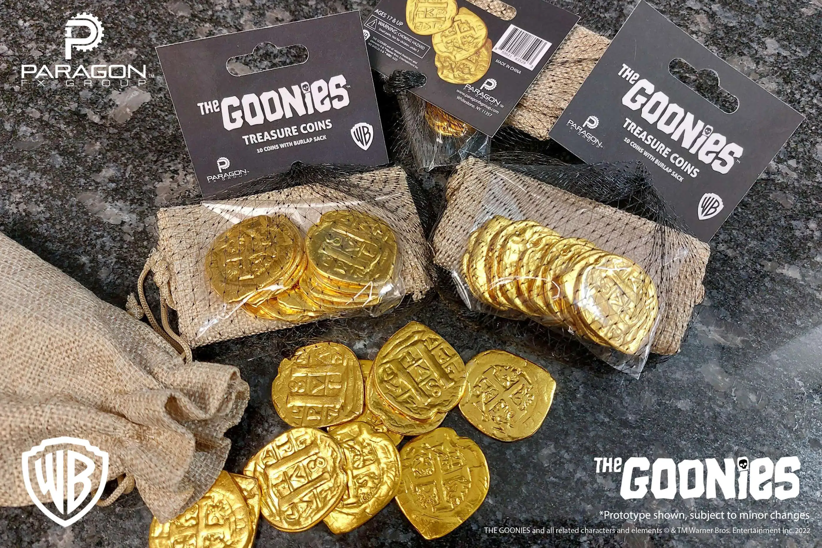 The Goonies One-Eyed Willys Gold Prop Replica Paragon Collectibles - ToyWiz