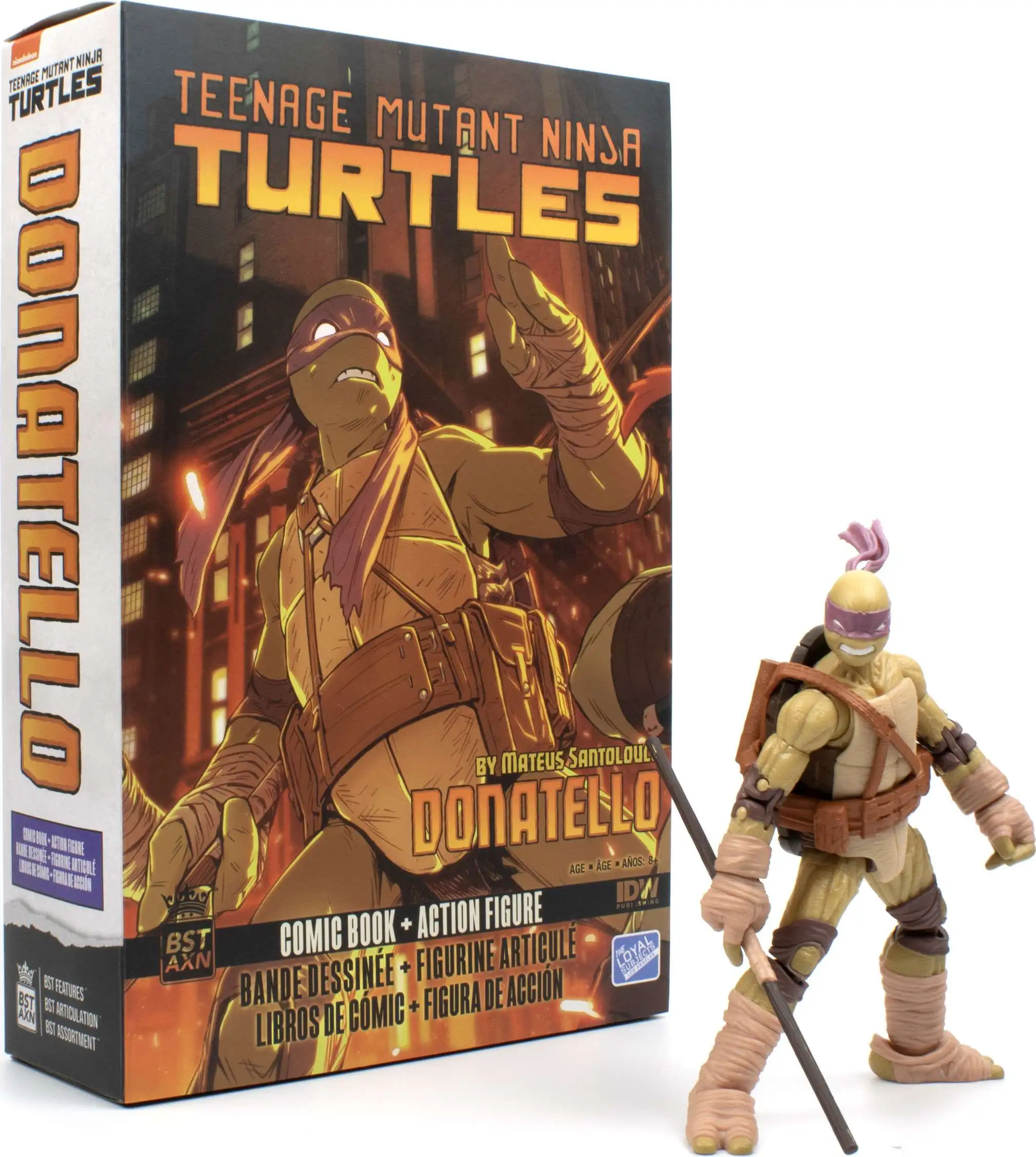 Teenage Mutant Ninja Turtles TMNT BST AXN IDW Series 2 Donatello 5 ...