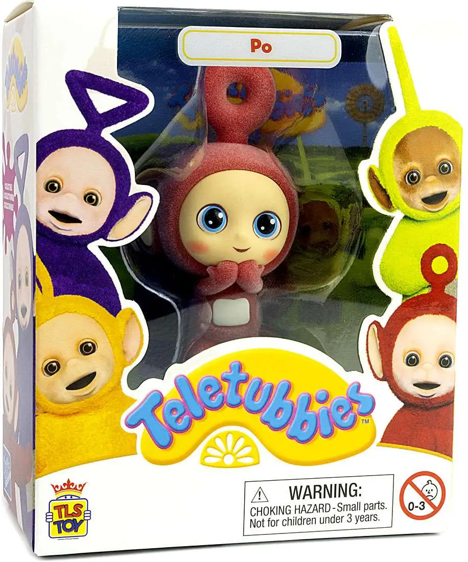 Teletubbies CheeBee Po 2.5-Inch Collectible Figure [Flocked]