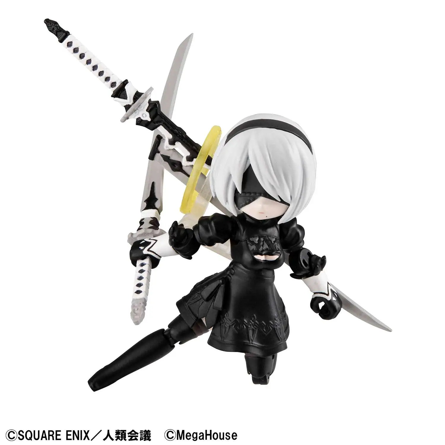 NieRAutomata Desktop Army Yorha 2B 6.5 Collectible PVC Figure