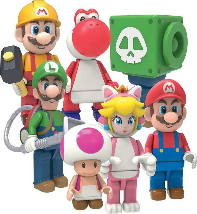 Details about   Knex Super Mario Series 10 Mini Figure Mystery bag 