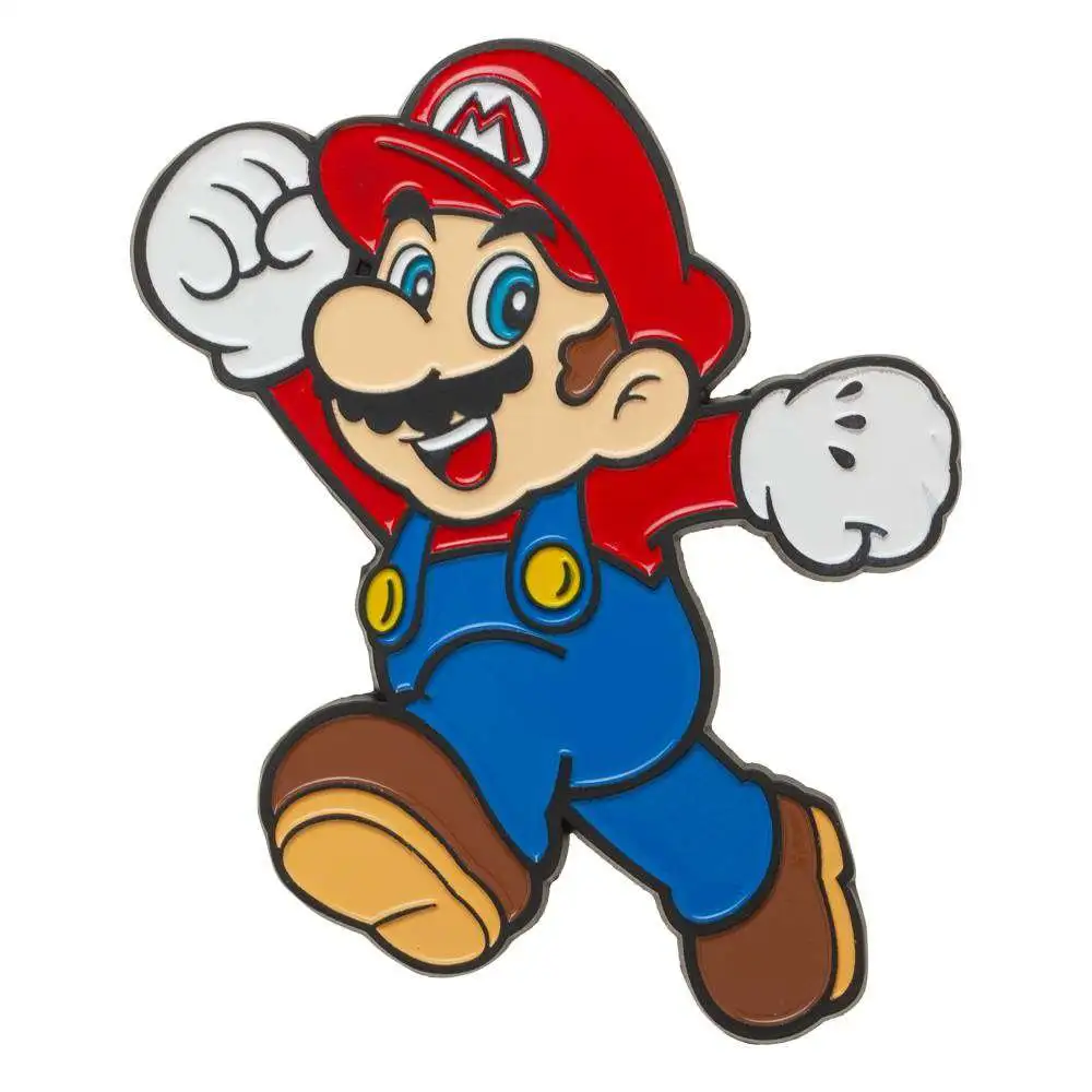 Super Mario Mario 3-Inch Large Enamel Lapel Pin