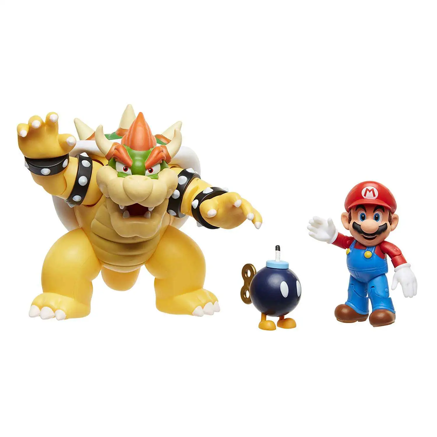 World of Nintendo New 2018 Mario Vs. Bowser Diorama Gift Set - 3