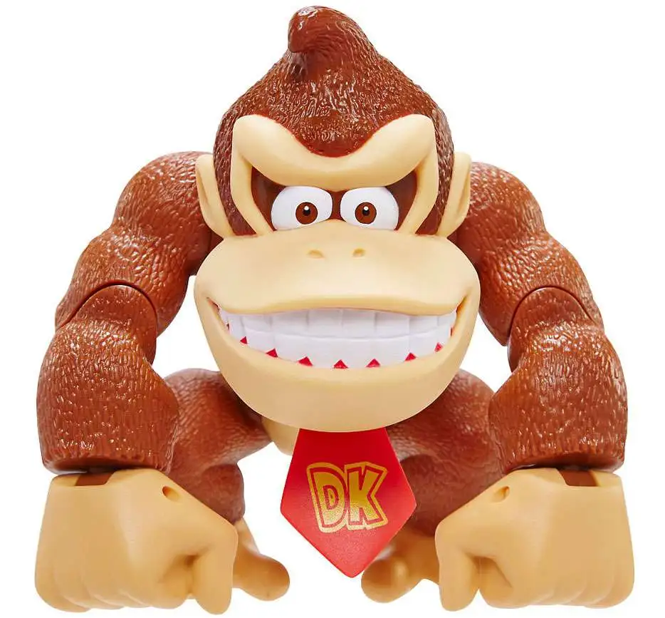 World of Nintendo Donkey Kong Country Tropical Freeze Donkey Kong Deluxe Action Figure [Damaged Package]