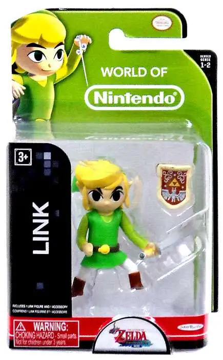 World of Nintendo Legend of Zelda Link & Zelda Action Figure Botw 2023 - 2  Pack