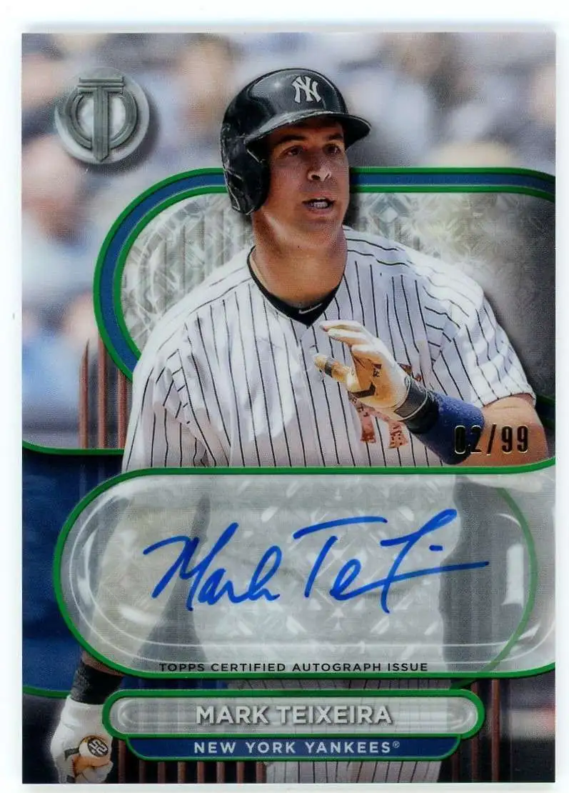 MLB 2024 Topps Tribute 2/99 Mark Teixeira TA-MTE [Auto]