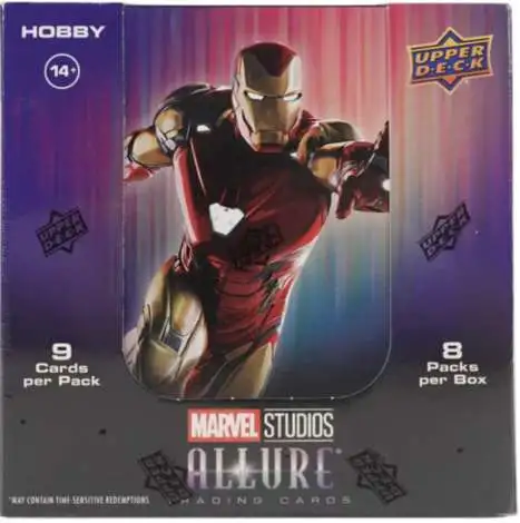 2022 Marvel Marvel Studio Allure Trading Card Hobby Box [8 Packs]