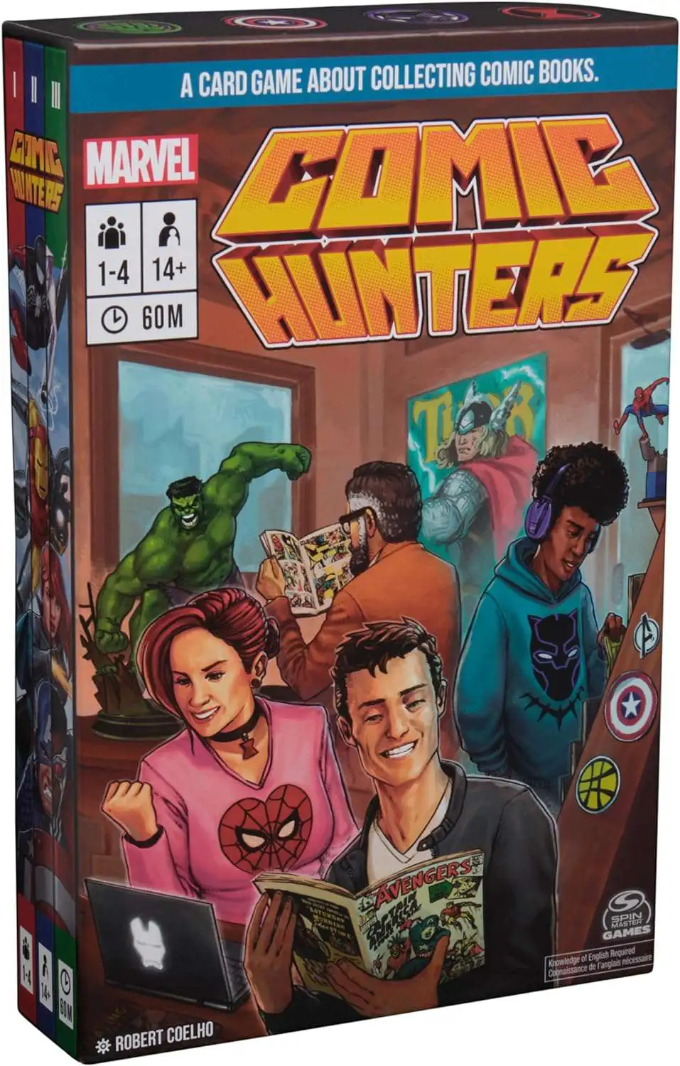Marvel Comic Hunters Collecting Strategy Card Game