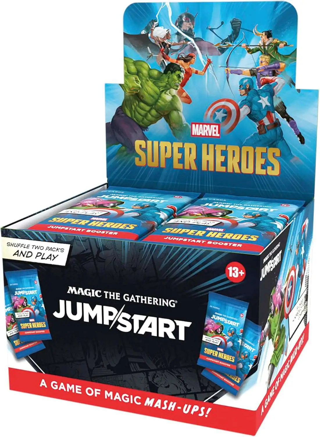 MtG Marvel Super Heroes JUMPSTART Booster Box [24 Packs] (Pre-Order ships June)