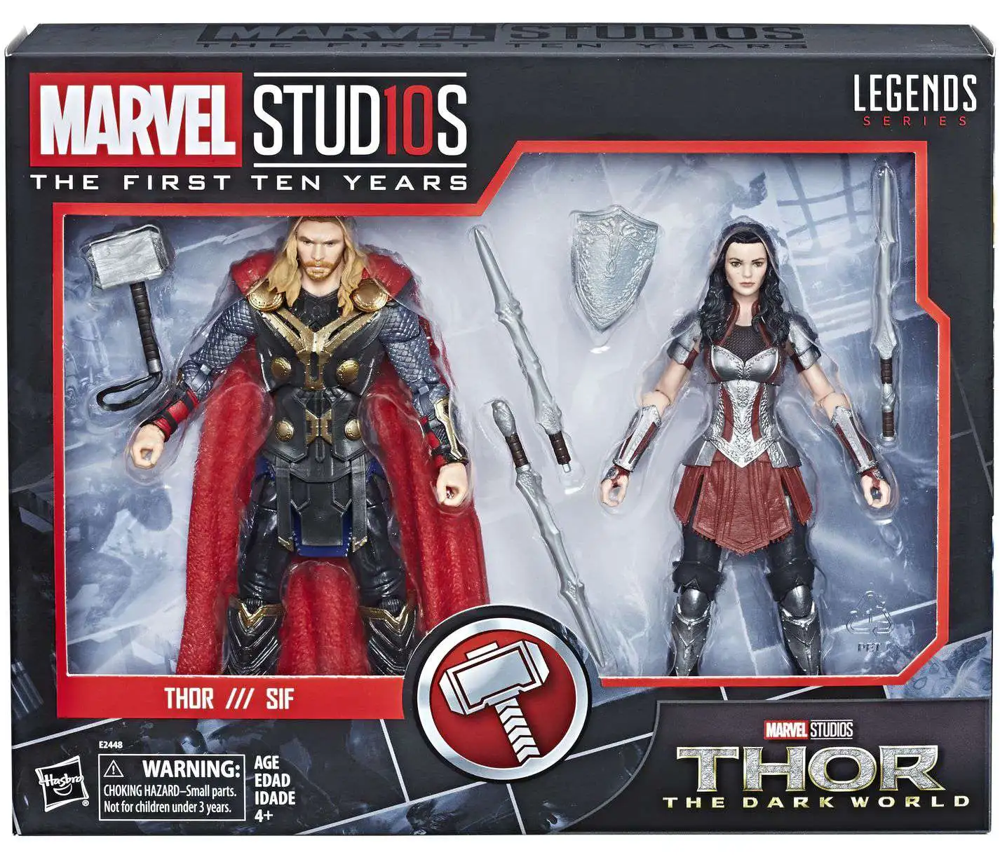 Thor The Dark World Marvel Legends THOR & SIF Action Figure 2-Pack 