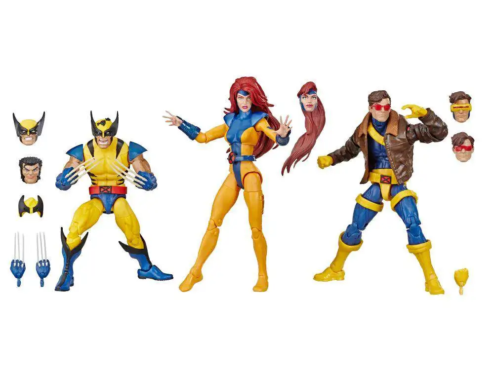 Jean Grey X-Men DarkPhoenix Cyclops & Wolverine Marvel Legends EXCLUSIVE 