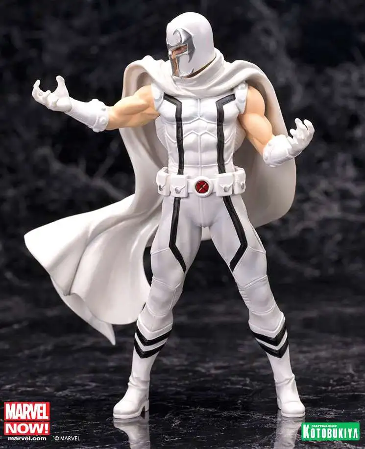 Statue CHOP Magneto White Costume X-Men Uncanny ARTFX Kotobukiya Marvel Now 