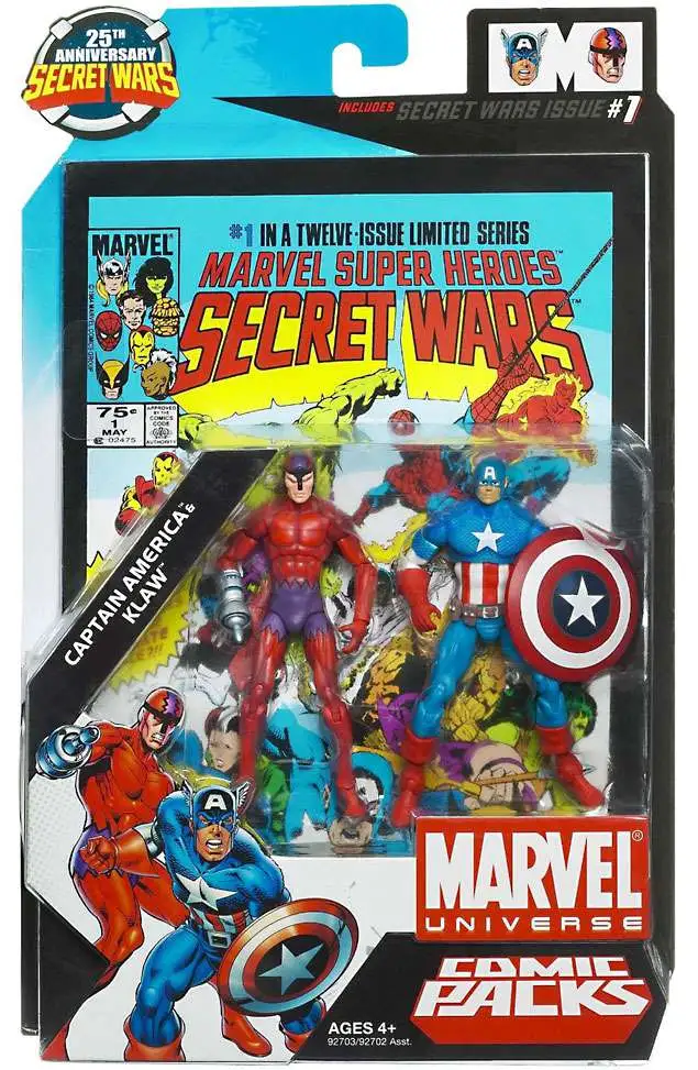 Marvel Universe Secret Wars # 3 Spiderman Thunderball 25th Anniversary Comic 2pk for sale online 