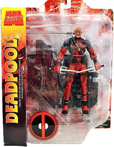 Marvel Select Deadpool Action Figure Statue Figurines Collectors Edition 