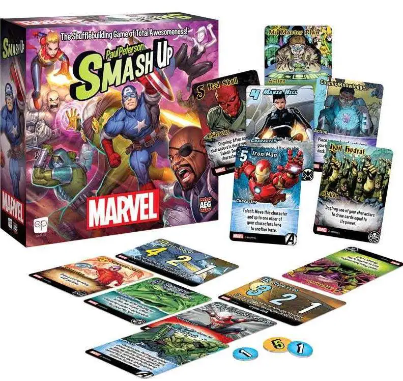 Memory Challenge Marvel Comics Edition Matching Game Complete, USAopoly