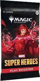 MtG Marvel Super Heroes PLAY Booster Pack [14 Cards] (Pre-Order ships June)