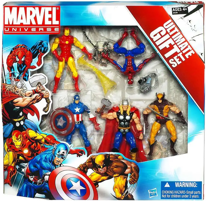 Spiderman Iron Man Thor Captain America Wolverine action figure 