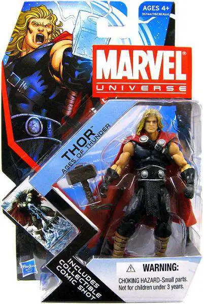 Marvel Universe Series 17 Thor Action Figure #1 [Ages of Thunder]