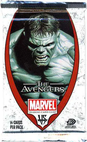Marvel VS System Trading Card Game The Avengers Booster Pack [14 Cards]