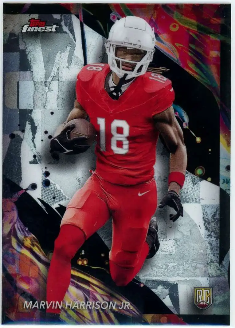NFL 2024 Topps Finest Football Uncommon Marvin Harrison Jr. #189 [Rookie]