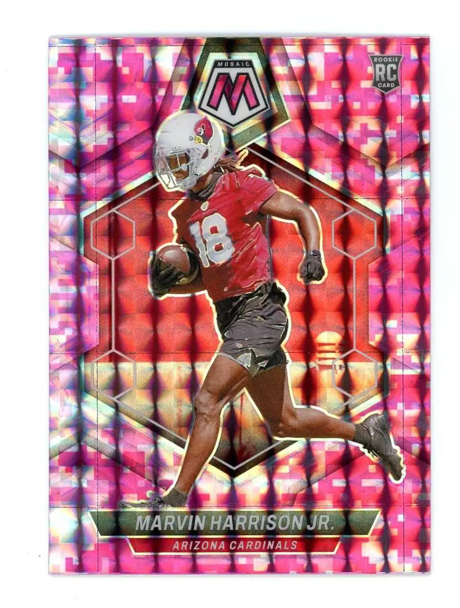 NFL 2024 Panini Mosaic Football Pink Camo Marvin Harrison Jr. #304 [Rookie]