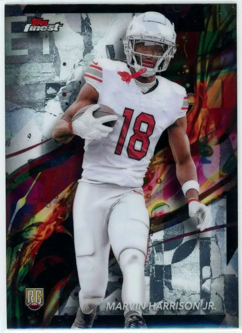 NFL 2024 Topps Finest Football Common Marvin Harrison Jr. #89 [Rookie]