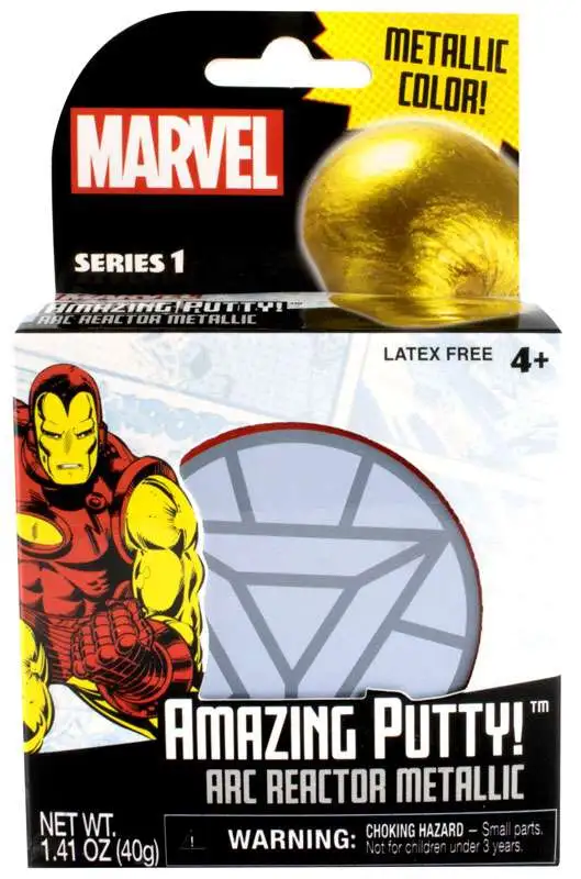 Marvel Amazing Putty! Arc Reactor Metallic Putty