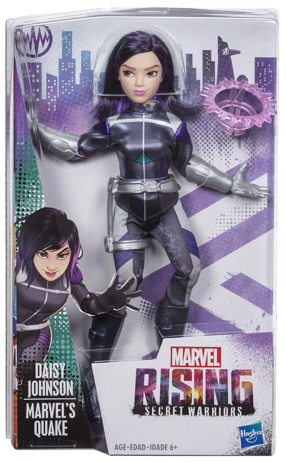 Marvel's Quake Secret Identity Doll Details about   NEW Marvel Rising Daisy Johnson 