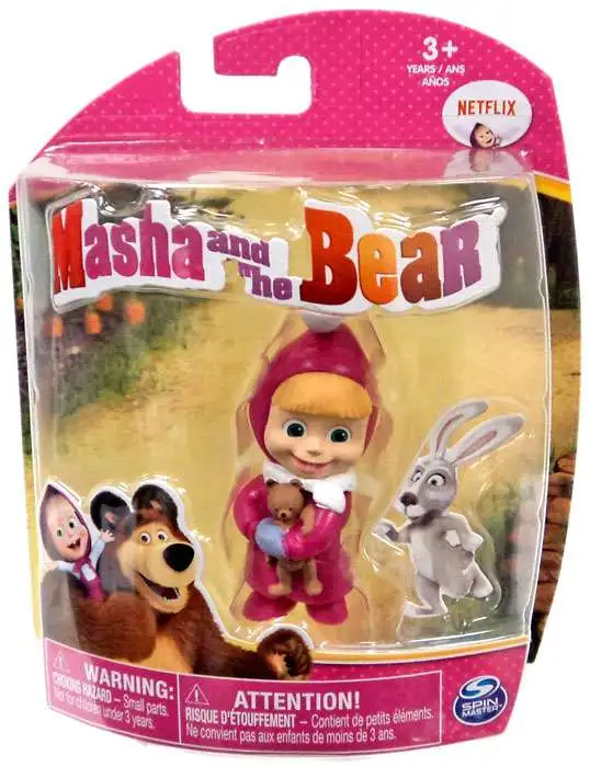 Masha And The Bear Masha With Teddy Bear 3 Figure Spin Master Toywiz 