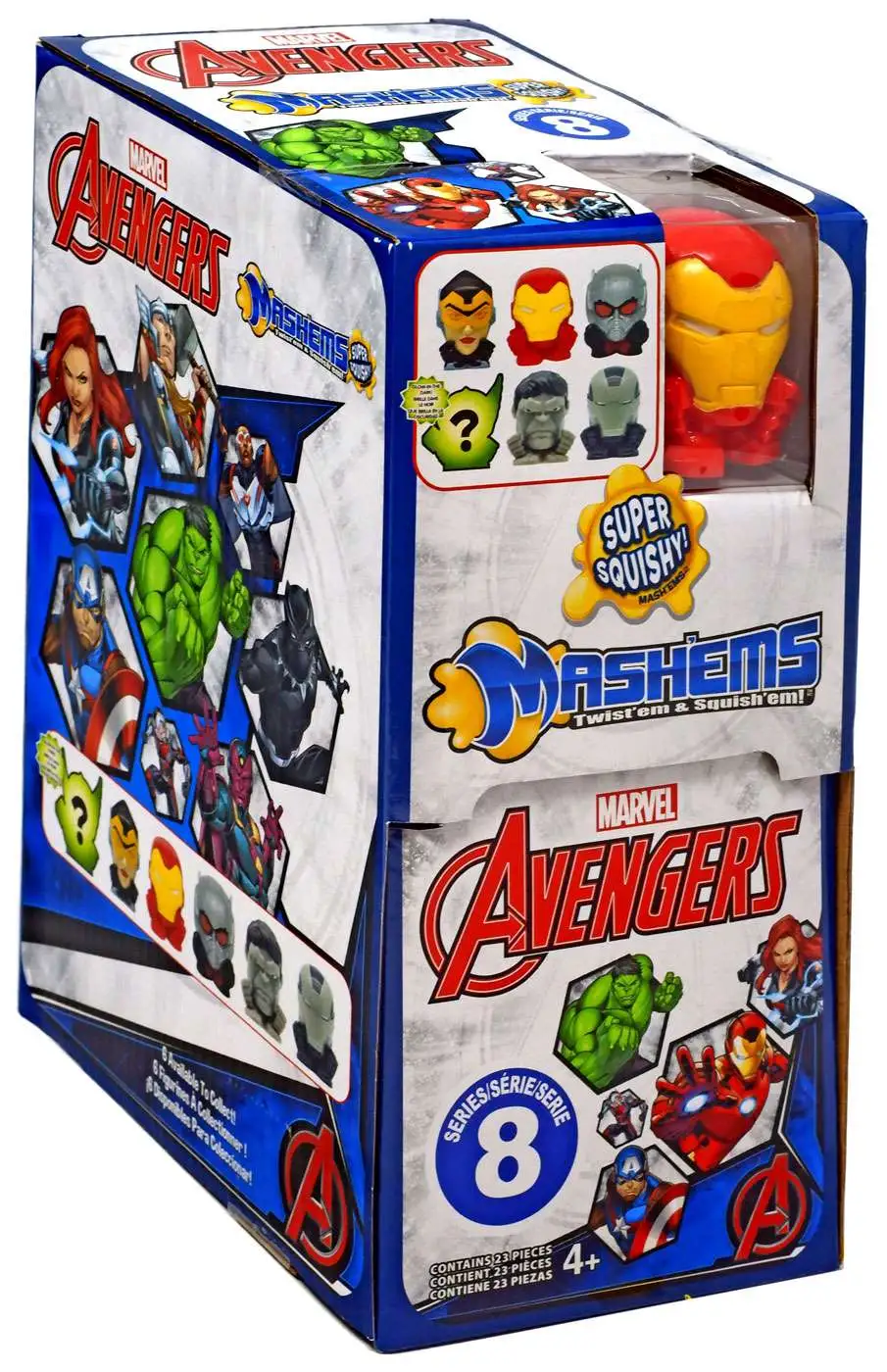 Marvel Avengers MashEms Series 8 Avengers Mystery Box 23 Packs Basic Fun -  ToyWiz