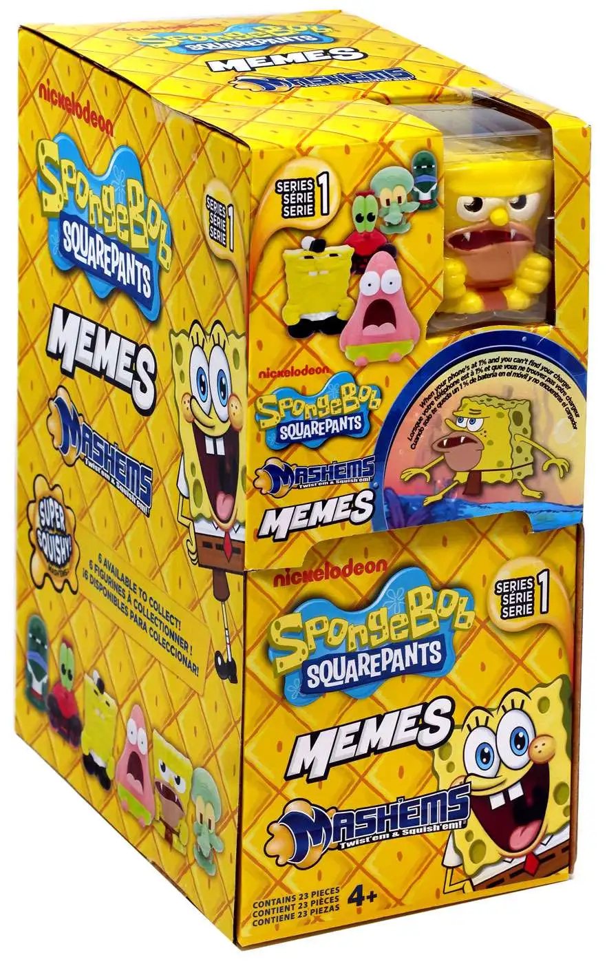 Best Buy: Mash'Ems SpongeBob Series 1 Collectible Figure Blind Box 53718