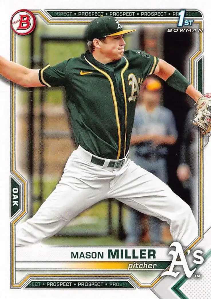 MLB Topps 2021 Bowman Draft 1st Bowman Mason Miller BD-85