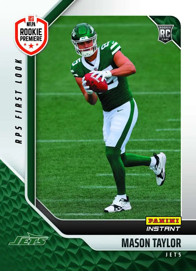 NFL New York Jets 2025 Instant RPS First Look Football Mason Taylor RPSFL-20 [Rookie]