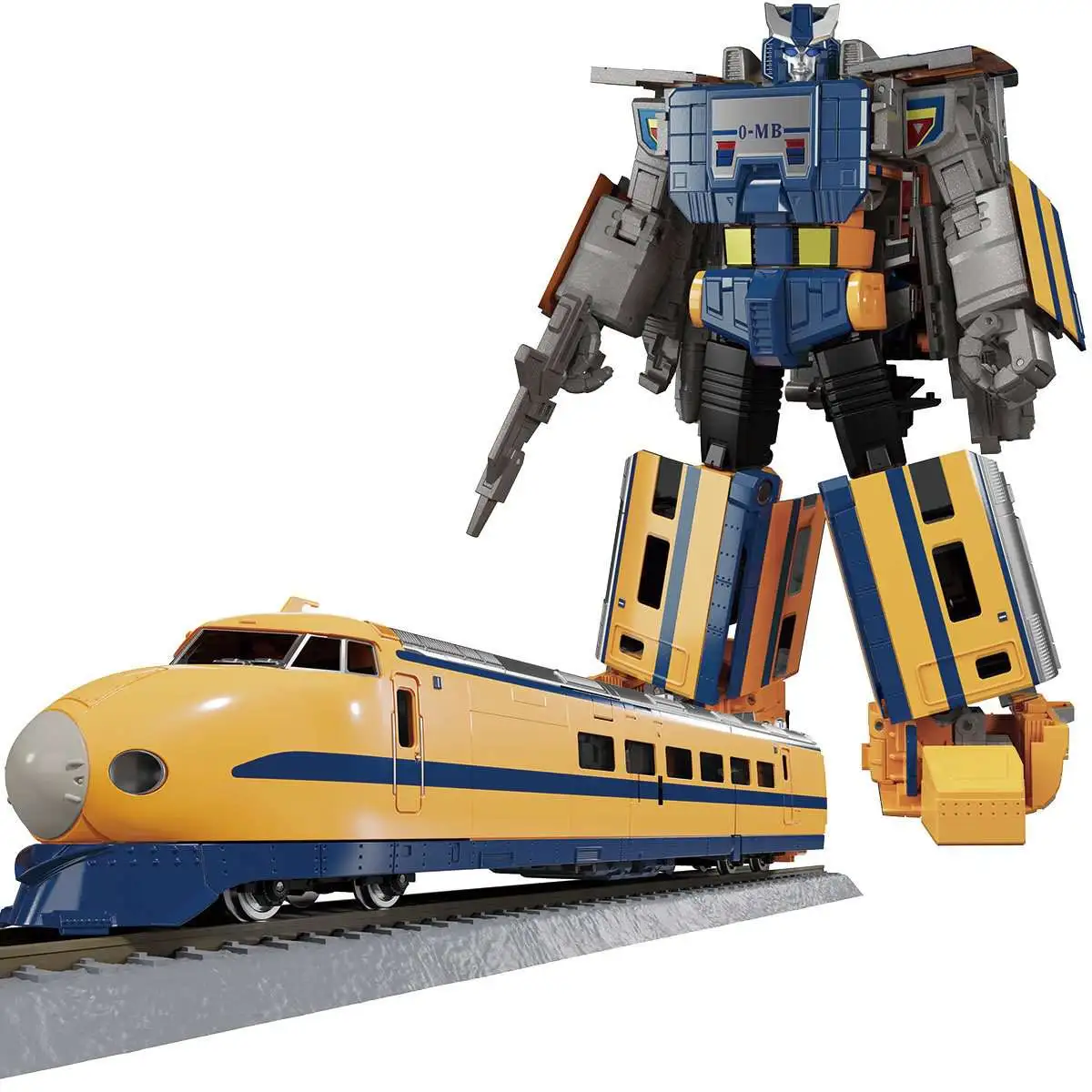 Takaratomy Transformers MPG-02 Trainbot Getsuei: Locomotiva EF65 Si Trasforma In Robot, Triplo Cambio