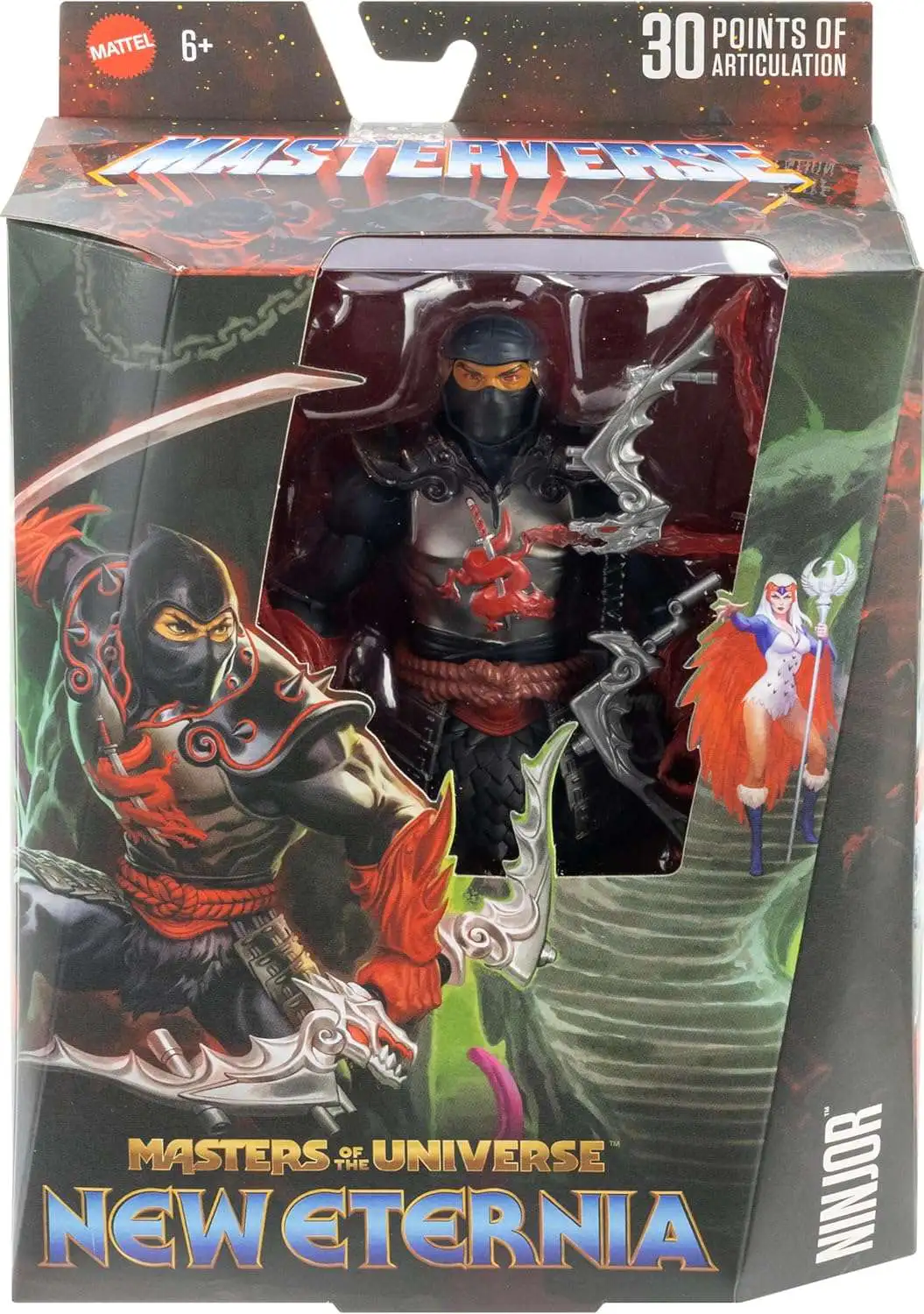 Masters of the Universe New Eternia Ninjor Action Figure