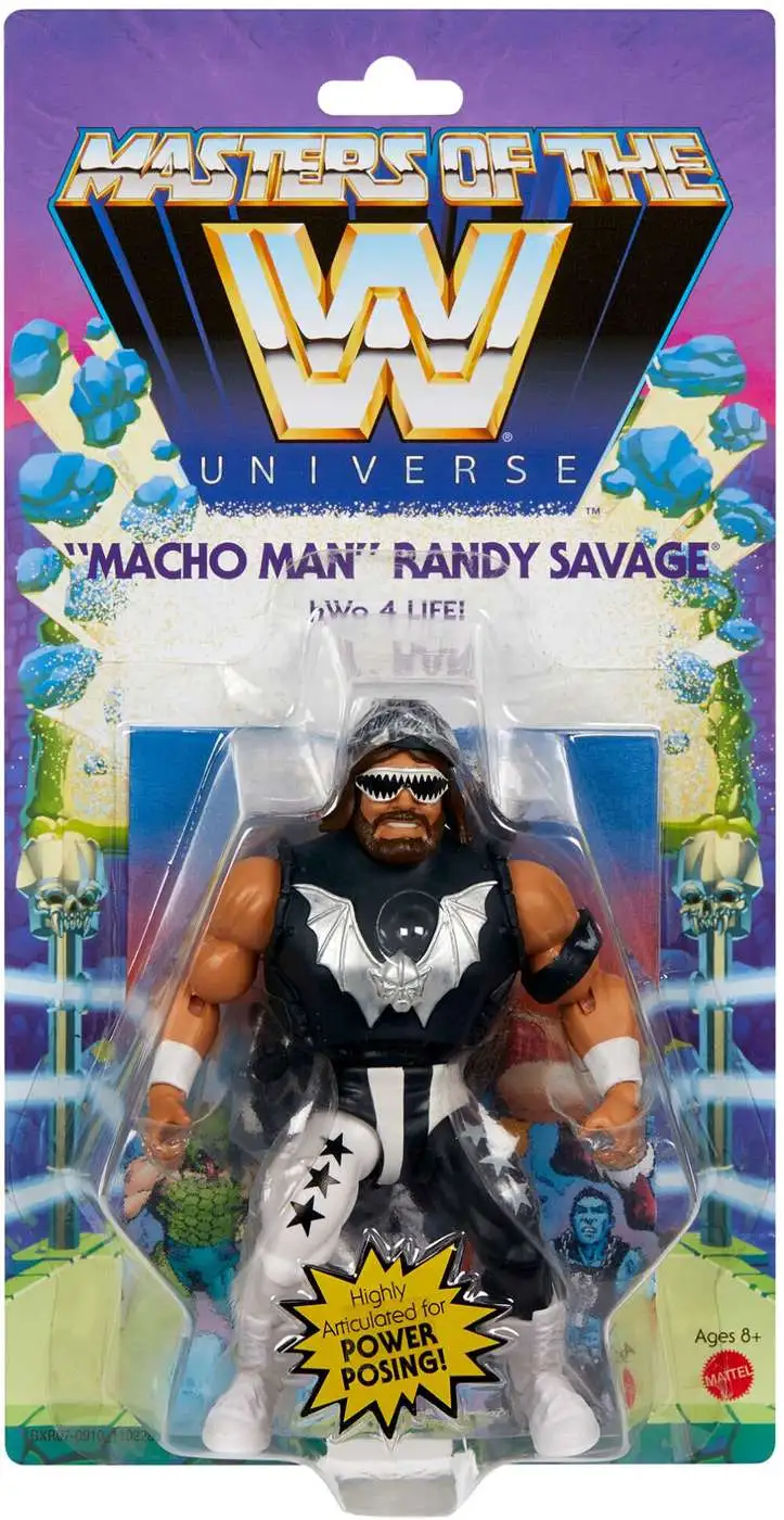 WWE Mattel Macho Man Randy Savage Retro Figure Series 5