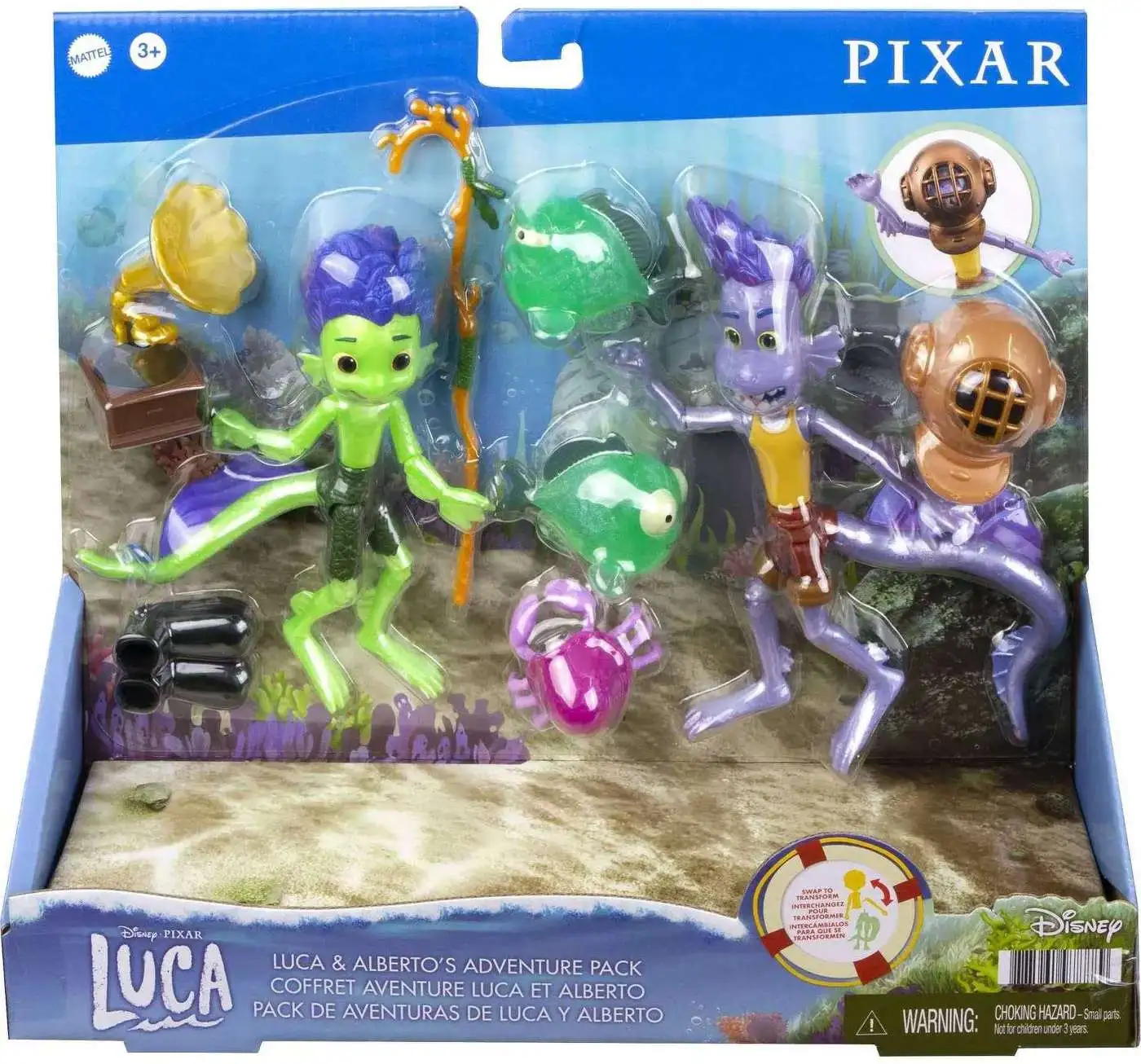 Luca Paguro - Pixar Action Figures - Mattel