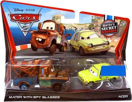 Disney Pixar Cars 2 Race Team Mater Sal Machiani Mattel 2010 V2841 for sale online 