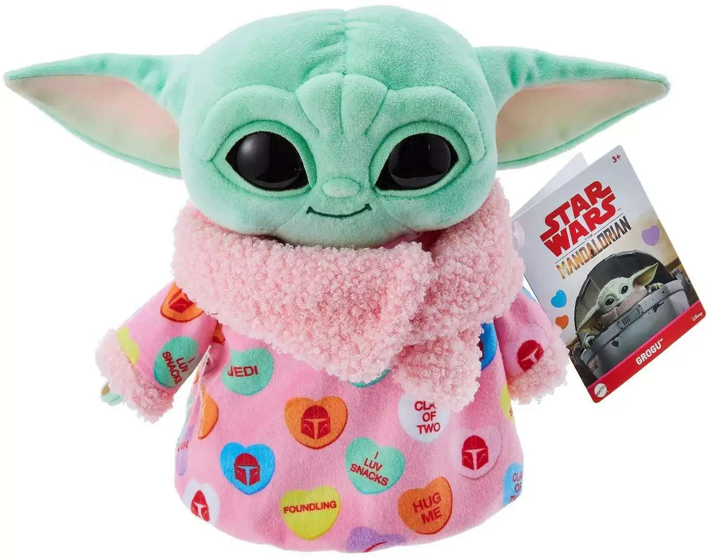 Star Wars The Mandalorian Valentine's Day Grogu Exclusive 8-Inch Plush [Baby Yoda, The Child, 2022 Version]