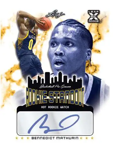 Bennedict Mathurin 00 Indiana Pacers Yellow Statement Edition 2022