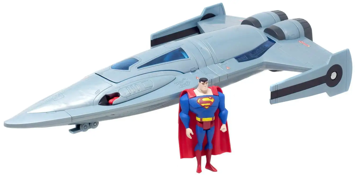 DC Justice League Mission Vision Javelin 7 Action Figure Vehicle [Loose]