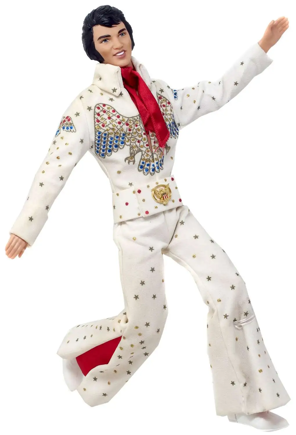 Timeless Treasures Elvis Presley Featuring the White Eagle Jumpsuit Action Figure [Loose]