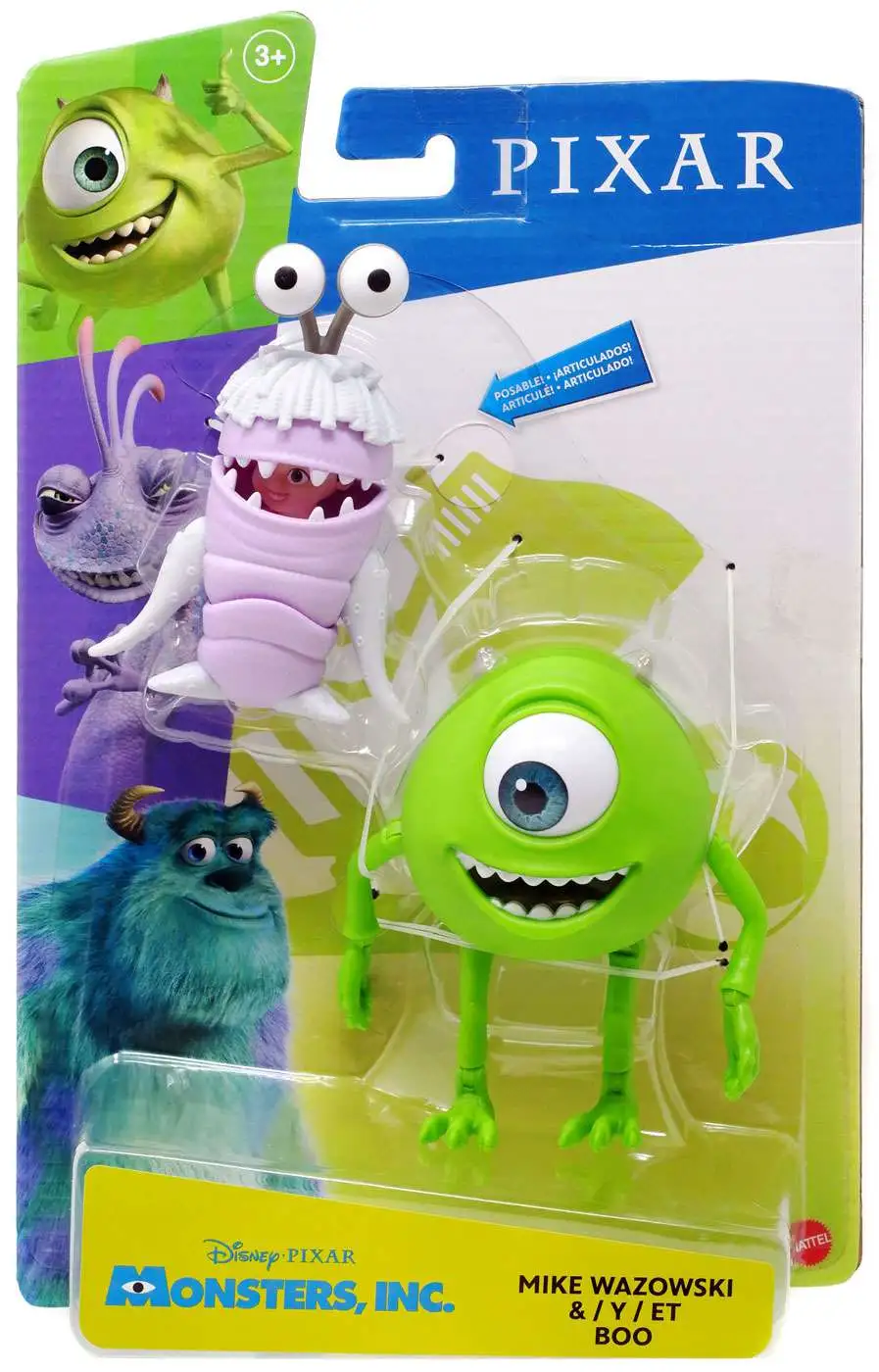 Disney and Pixar Monsters Inc. Story Pack, 3 Figures