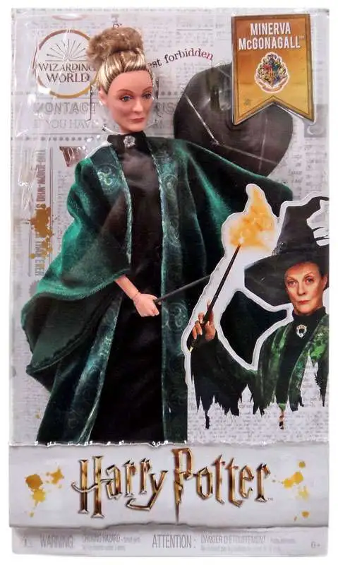 Harry Potter 12" Collectible Doll Minerva McGonagall Mattel 2018 wizarding world 