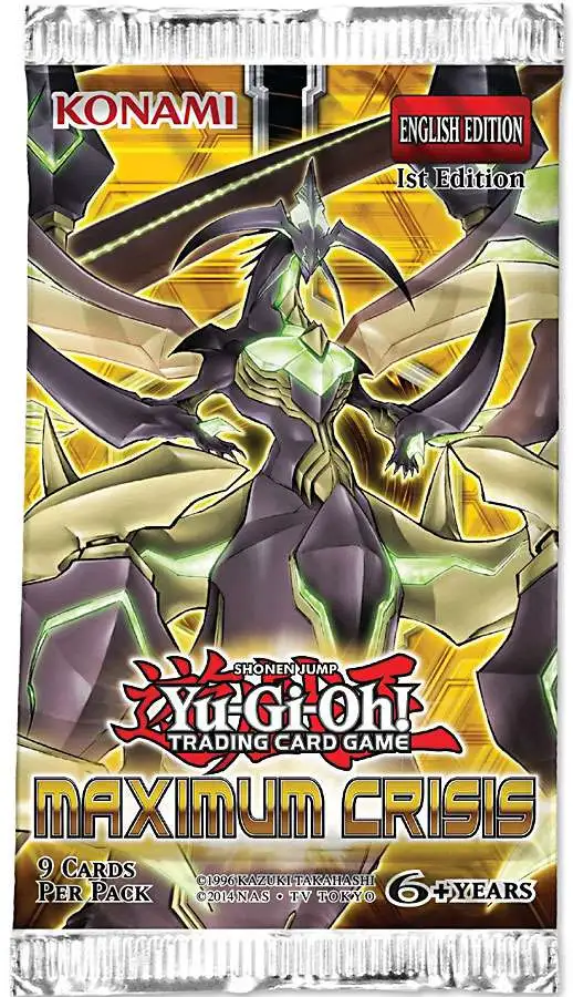 YuGiOh Maximum Crisis MACR Special Edition Booster English Edition Box Sealed 