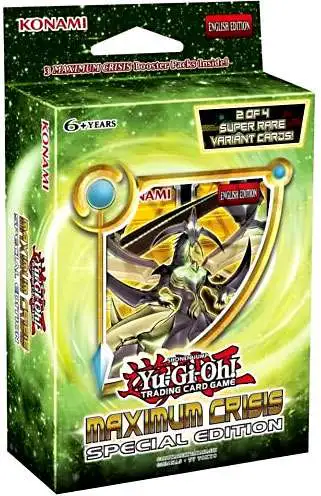 Yu-Gi-Oh! 1x  Maximum Crisis Special Edition Brand New Sealed Product 